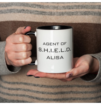 Кружка MARVEL "Agent of shield" персонализированная, фото 4, цена 220 грн